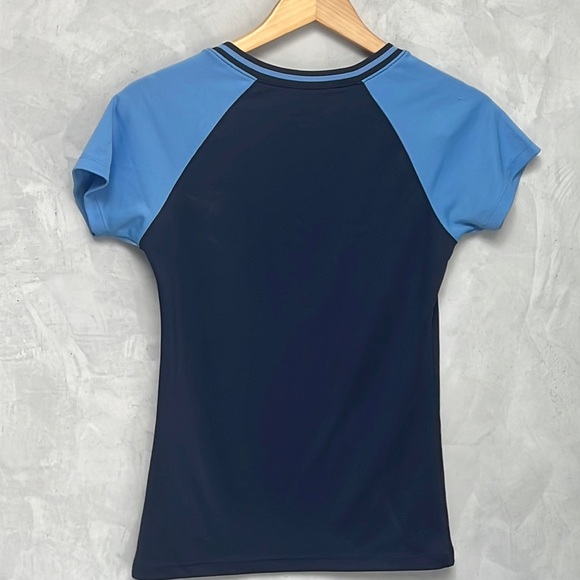 Women’s Tampa Bay Rays~Jersey Style Shirt by Majestic.  Size Small - Picture 6 of 8